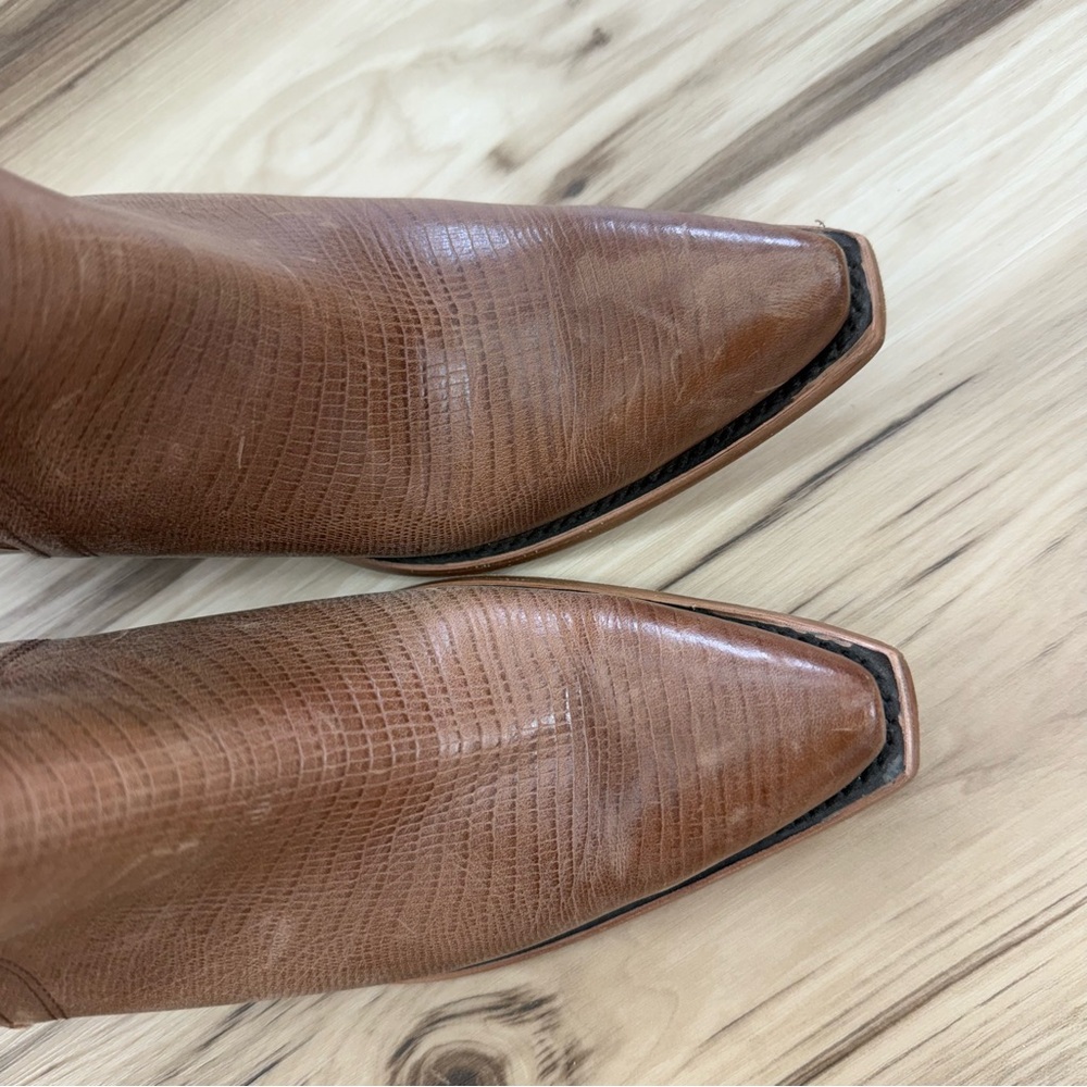 Ariat Brown Textured Dixon Ankle Boots - Picture 8 of 11